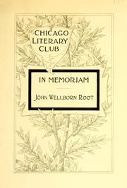 In memoriam, John Wellborn Root
