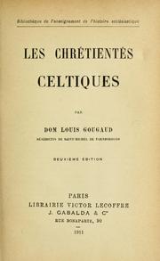 Cover of: Les chrétientés celtiques.