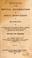 Cover of: On the mental illumination and moral improvement of mankind, or, An inquiry into the means by which a general diffusion of knowledge and moral principle may be promoted ; ilustrated with engravings