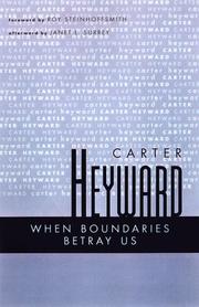 Cover of: When Boundaries Betray Us by Carter Heyward