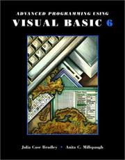 Cover of: Advanced Programming in Visual Basic 6.0 w/Cd | Julia Case Bradley