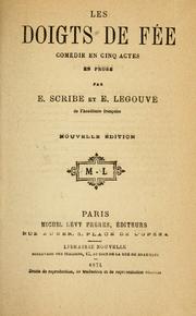 Cover of: Les doigts de fée by Eugène Scribe