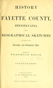 History of Fayette County, Pennsylvania