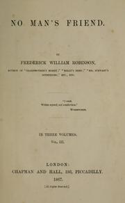 Cover of: No man's friend