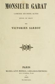 Cover of: Séraphine: comédie en cinq actes.