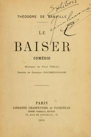 Cover of: Le baiser by Théodore Faullain de Banville