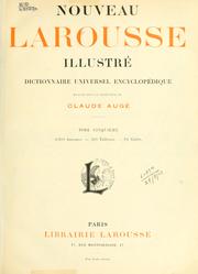 Cover of: Nouveau Larousse illustré (v.5. H-Meld): dictionnaire universel encyclopédique