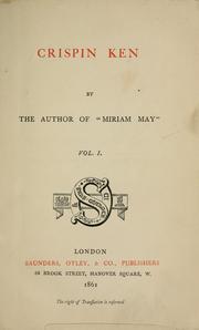 Cover of: Crispin Ken
