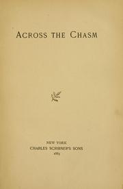 Cover of: Across the chasm