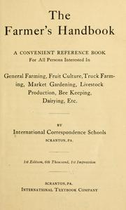 Cover of: The farmer's handbook