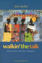 Cover of: Walkin' the talk: keepin' the faith in africentric congregations