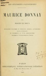 Maurice Donnay by Roger Le Brun