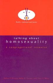Cover of: Talking About Homosexuality: A Congregational Resource (Holy Conversations: A Congregational Resource)