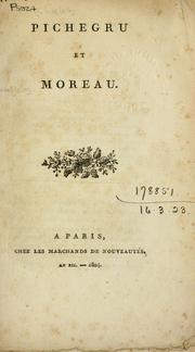 Pichegru et Moreau