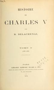 Cover of: Histoire de Charles V. by R. Delachenal