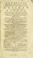 Cover of: Catalogus van een by uitzondering compleet, zeer zuiver geconserveerd en (volgeus de tiende uitgave van Linnaeus, door Wylen Dr. M. Houttuin) accuraat gerangschikt, exquis