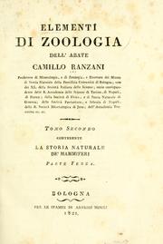 Cover of: Elementi di zoologia