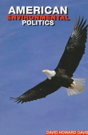 Cover of: American environmental politics