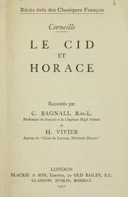 Cover of: Le Cid et Horace.