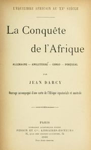 Cover of: La conquête de l'Afrique