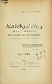Cover of: Jules Barbey d'Aurevelly by Eugène Grelé