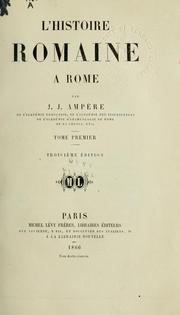 Cover of: L' histoire romaine à Rome.