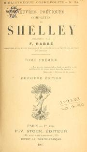 Cover of: OEuvres poétiques complètes.