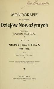 Cover of: Midzy Jena a Tyla, 1806-1807