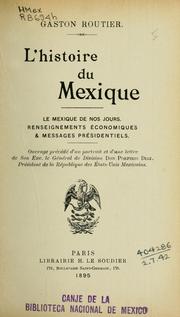 L'histoire du Mexique by Gaston Routier