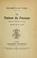 Cover of: La maison du passeur, épisode de la Guerre de 1914