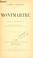 Cover of: Montmartre