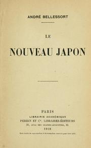 Cover of: Le nouveau Japon.