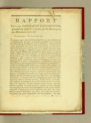 Cover of: Rapport by Toussaint Louverture