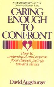 Cover of: Caring enough to confront