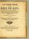 Cover of: Le code noir ou Edit du roy, servant de reglement pour le gouvernement & l'administration de justice & la police des isles françoises de l'Amerique, & pour la discipline & le commerce des negres & esclaves dans ledit pays.