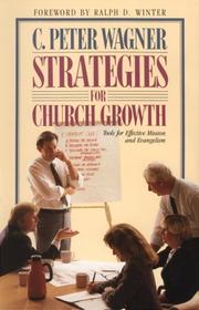 Cover of: Strategies for Church Growth by Peter C. Wagner
