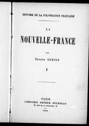 Cover of: La Nouvelle-France