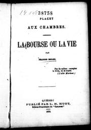 Cover of: La bourse ou la vie by Routhier, A. B. Sir