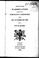 Cover of: Articles d'association établissant une compagnie d'assurance contre les accidens du feu dans la cité de Québec