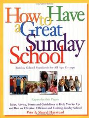 Cover of: How to Have a Great Sunday School