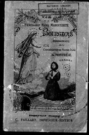 Vie de la vénérable mère Marguerite Bourgeoys by Saint-Marcel soeur