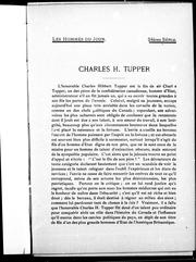 Cover of: Les hommes du jour: Charles H. Tupper