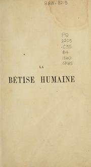 Cover of: La bêtise humaine by Jules Noriac