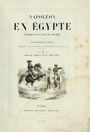 Cover of: Napoléon en Égypte, Waterloo et Le fils de l'homme by Barthélemy