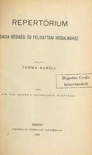 Cover of: Dacia régiség- és felirattani irodalmához