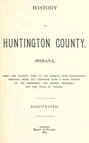 History of Huntington County, Indiana