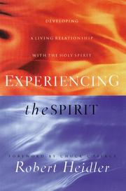 Cover of: Experiencing the Spirit by Robert D. Heidler