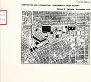 Cover of: Huntington ave. / prudential preliminary study report. by Delgado, Manuel E.