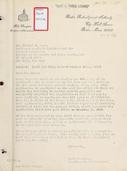 Cover of: South end project no. Mass. R-56: amendatory loan and grant application (part i). by Boston Redevelopment Authority
