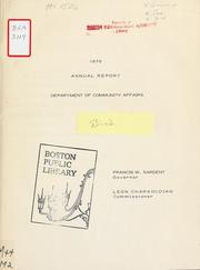 Annual report 1970